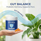 Nano Digestive Enzyme Gummies with Probiotics – NeverBloat Formula for Daily Digestive Support, Helps Relieve Bloating & Gas, Chewable Enzyme Complex - 60 Gummies