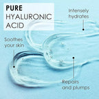 Instaskincare Hyaluronic Acid Anti-aging Serum for Face, Pure Medical Formula - 2 oz