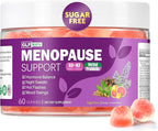 Menopause Supplements Sugar-Free Gummies, Hormone Balance for Women with Herbs Complex & Vitamin D3 K2 & Probiotic, Menopause Relief for Hot Flashes, Night Sweats, Mood Swings (60 Gummies)1