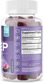 SUKU Restful Sleep Gummies – 3 mg Melatonin, L-Theanine & GABA – Vegan, Sugar-Free Chewable for Relaxation & Natural Sleep Support – BlackBerry-Hibiscus Flavor – Non-GMO, Gluten-Free – 50 Count