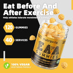 Nutravita EAA Gummies 120 Gummies (Orange), Essential Amino Acids - All 9 Essential Aminos (EAA) and All Branched-Chain Aminos (BCAAs), Non-GMO, Gluten Free, Vegetarian Friendly