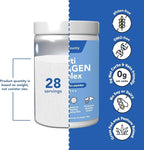 Vitamin Bounty Multi Collagen Complex - Hydrolyzed Collagen Peptides Types I, II, III, V & X - Supports Skin Elasticity, Joint Health, Hair & Nail Growth - 28 Servings
