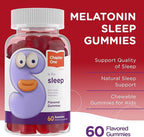 Zahler - Chapter One Sleep Melatonin Gummies for Kids & Adults (60 Flavored Gummies) 2.5 mg - Natural Kids Melatonin Gummy for Sleeping