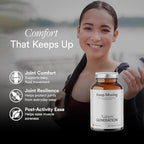 Organic Turmeric Curcumin with Black Pepper & Boswellia Extract – High Absorption Turmeric Capsules for Joint Comfort, Mobility & Muscle Recovery – 60 Capsules