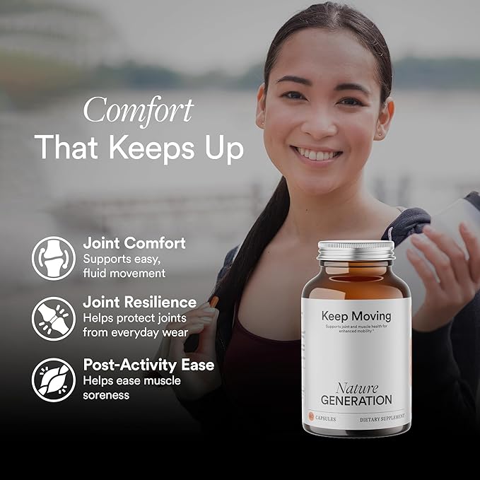 Organic Turmeric Curcumin with Black Pepper & Boswellia Extract – High Absorption Turmeric Capsules for Joint Comfort, Mobility & Muscle Recovery – 60 Capsules