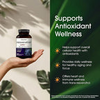 NatureBell Resveratrol - 180 Vegetarian Capsules - 1,000mg Polygonum Cuspidatum Extract - Antioxidant Support - Heart, Brain & Immune Wellness*