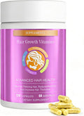 Biotin | Collagen | Hyaluronic Acid Supplement, Clinically Proven Hair Growth Support, Skin and Nails, 25000 mcg Vitamins B2, B3, B6 & B7 + B1 & Keratin Women & Men （120 Capsules）