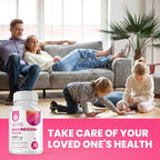 DR. MORITZ Magnesium Citrate Gummies Sugar-Free - Calm Magnesium Gummies Supplement for Children, Sugar -Supports Cardiovascular Health -Free Chews for Kids & Adults (30 Count)