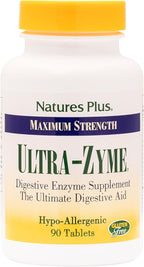 NaturesPlus Ultra-Zyme - 90 Tablets - Enzyme Supplement to Support Healthy Digestion - Gluten Free - 45 Servings