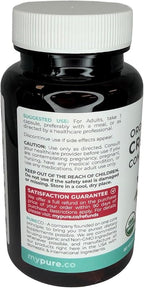 Organic Cranberry Pills - Vegan Supplement for Urinary Tract Health & Kidney Cleanse - Cranberry Pills for Women 500mg 50:1 Cranberry Concentrate Per Serving - Urinary Tract Support - 60 Capsules
