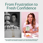 Premium Feminine Balance Gummies - 60 Count (30-Day Supply) - Pineapple Flavor Vaginal Health Supplements for Women - Probiotic & Antioxidant Support for Odor, Freshness & pH Balance