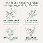 Traditional Medicinals Organic, Nighty Night Tea, Chamomile & Passionflower - Herbal Sleep Aid Teas - Kosher, Non-GMO, Caffeine-Free, Compostable - 16 Tea Bags