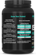 PEScience Isolate Whey Protein Powder, Vanilla Cupcake, 27 Servings, 100% Whey Protein Isolate, Low Carb, Fast Absorbing Post Workout Shake for Men and Women