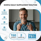 CORTISOL Wellness Magnesium Ashwagandha L-Theanine Phosphatidylserine Rhodiola Rosea Passionflower Lavender Chamomile -150 Capsules