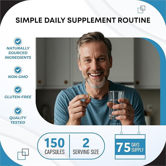 CORTISOL Wellness Magnesium Ashwagandha L-Theanine Phosphatidylserine Rhodiola Rosea Passionflower Lavender Chamomile -150 Capsules