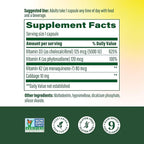 MegaFood Vitamin D3 5000 IU (125 mcg) - Vegetarian Supplements with Vitamin D3 K2 - Supports Bones, Teeth, Muscles & Immune Health - Certified Non-GMO - 60 Mini Capsules, 60 Servings