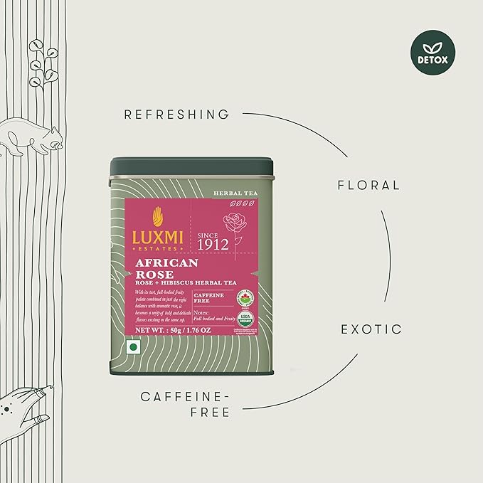 Luxmi Estates - Sleep Tea Set (Loose Tea, African Rose)