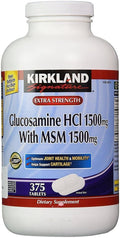 Kirkland Signature Glucosamine with MSM, 375 Tablets