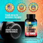 KJHD Shilajit Ashwagandha Gummies with Sea Moss, Beet Root, Lion’s Mane Mushroom & Black Seed Oil – Organic Herbal Superfood Supplement – 60 Vegan Gummies