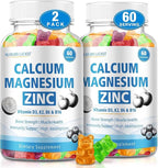 1200mg Calcium Gummies with Vitamin D3,K2,B6 Calcium Citrate Magnesium Zinc for Bonе & Immune Support, Calcium Supplements for Women&Men 120 Chews