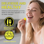 Black Seed Oil Gummies,Contains 500mg of Cold-Pressed Black Seed Oil,Promotes Digestion | Gluten Free | Non-GMO | Pectin Base,Hair Strength & Skin Hydration,90 Gummies