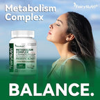 L-Arabinose 7-in-1 Metabolism Supplement | White Kidney Bean Extract, Collagen & Probiotics | Carb Block, Gut Balance & Skin Glow Support | cGMP & NSF - 60 Tablets