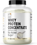 It's Just! - 100% Whey Protein Concentrate, Made in USA, Premium WPC-80, Natural Vanilla Flavor (5 Pound, Vanilla)