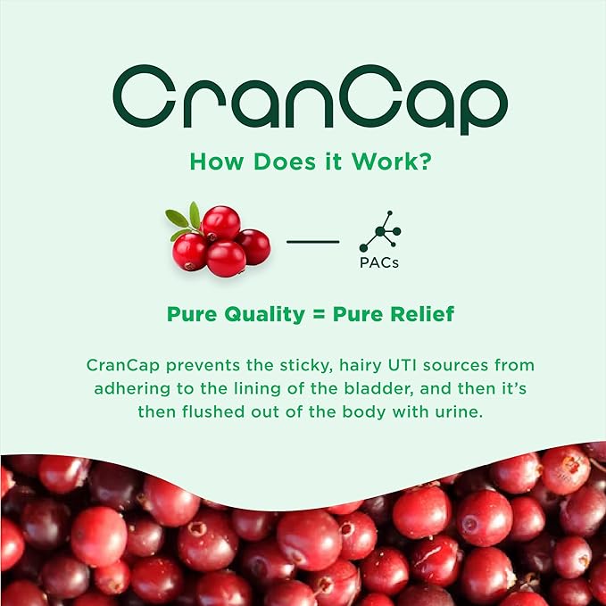 Cranberry Pills for Urinary Tract Health - 90 Count, 36mg of Potent PACs - Cranberry Extract Helps Cleanse & Protect The Urinary Tract from A UTI - Non-GMO, Vegan and Gluten-Free