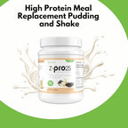 Z-Pro25 Protein Powder, 21.4 oz, 16 Servings – 25g Casein & Whey Blend – Low-Carb, High-Protein Meal Replacement Shake – Muscle Recovery & Weight Management - 21 Vitamins & Minerals – Vanilla