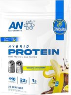 AN Performance Whey Protein Powder | Chiquita Banana Chocolate | 23g Protein, 1g Sugar, 100% Whey | Gluten-Free, Low Carb, Low Fat | Keto Friendly | Essential Amino Acids for Muscles | 25 Servings