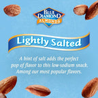 Blue Diamond Almonds Low Sodium Lightly Salted Snack Nuts, 25 Oz Resealable Bag (Pack of 2)