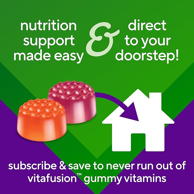 Vitafusion Vitamin D3 Gummies,Bone and Immune Support,Peach,BlackBerry,Strawberry Flavored,50 mcg D3 Gummy Vitamin Supplement,75 Day Supply,150 Count (Pack of 2)