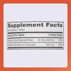 Rugby 600 mg Calcium Tablets - Made with 10 mcg (400 IU) of Vitamin D3 - Dietary Supplement - 150 Tablets