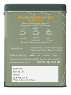 Luxmi Estates Chamomile Honey Loose Leaf Tea 50g/1.76oz (25 Cups) for Relaxation & Calm | Caffeine Free