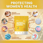 VivoNu Pineapple Gummies for Women Ph, Women Probiotic Gummies, Feminine Balance Gummy, Mango Pineapple Viginal Probiotics for Woman Vaginigal Health, Yeast Ph Balance