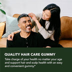Saw Palmetto for Men Gummies - DHT Blocker Supplement for Hair Health and Male Patterned Balding - 120 Count - Supports Scalp and Prostate Wellness - Raspberry Flavor - Vegan, Non-GMO, 2 Month Supply