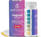 Pelvana Vaginal pH Test Strips for Women – 50 Strips, At-Home BV and Yeast Infection Test Kit, Vaginal pH Tester to Differentiate Between Conditions