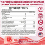Nextdia Inositol Gummies with Evening Primrose Oil for Women + Organic Blue Spirulina Gummies
