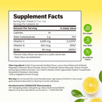 DONGKOOK Vita Pop 2,000mg Korean Vitamin C Powder Sugar Free Vitamin D & Biotin Powder Sticks, Lemon Drink Mix, Vitamin C Supplements Immune Support & Bioavailibity for Healthy Skin Non-GMO 30 Packets