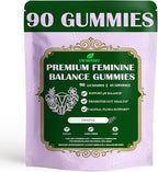 DEWANG Premium Feminine Balance Gummies for Women’s - Immune Support& PH Balance - Vegan, Gluten-Free - Grapes Flavor, 90 Count 45 Servings (Grape)