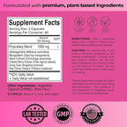 Perimenopause & Menopause Support Supplement for Women – Multi‑Symptom Relief with Black Cohosh & Red Clover Isoflavones | Ashwagandha Adaptogen & Herbal Blend | Hormone Balance Support | 120 Capsules