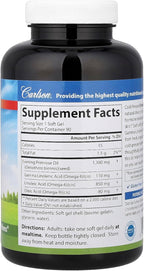 Carlson Labs Golden Primrose Evening Primrose Oil, 1300mg, 90 Softgels