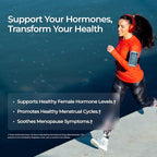 Livingood Daily Women’s Hormone Support Supplement, Estrogen Balance with Fenugreek, Black Cohosh, Chasteberry, DIM, Natural PMS & Menopause Support, Non GMO, Gluten Free, Vegetarian Capsules, 120 Ct