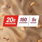 Premier Protein Non-Dairy Plant Based Almondmilk Protein Shake, Coffee with Caffeine for Energy – 20g Protein, 5g Sugar, 11.5 Fl oz, 12 Count
