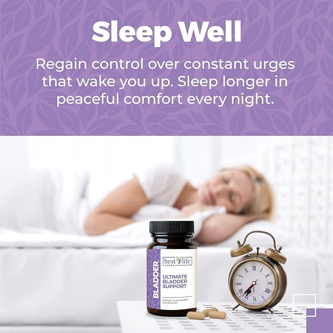 Ultimate Bladder Support - Dietary Supplement - 2 Bottle Supply - Restore Your Freedom and Confidence for Good