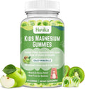 Magnesium Glycinate Gummies for Kids: Calm Magnesium Supplement for Kids & Adults with Zinc Citrate, GABA, Chamomile, Vitamin B6 & C - Sleep, Relaxation & Focus, Green Apple & Kiwi Flavor 60 Count