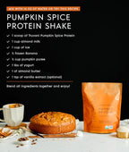 Truvani Vegan Pea Protein Powder | Pumpkin Spice | 20g Organic Plant Based Protein | 1 Serving | Keto | Gluten & Dairy Free | Low Carb | No Added Sugar