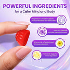 Magnesium Glycinate Gummies for Adults & Kids, High Absorption Triple Magnesium Complex Supplement with Glycinate, L-Threonate, Malate, Vegan, Sugar Free Chews for Sleep & Calm Mood, 2 Pack
