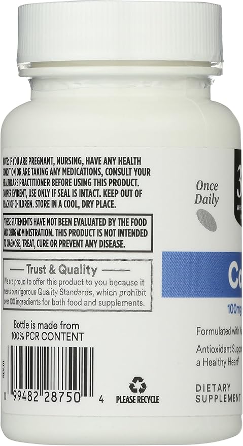 365 by Whole Foods Market, CoQ10 100mg, 60 Count