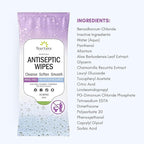 Nurture XL Antibacterial Body & Hand Sanitizing Wipes | Alcohol-Free Antiseptic Wet Towelettes for Germ Removal, Disinfecting Skin, Sanitizing Hands |Cleaning Cloths | Adults & Baby | Thick & Strong
